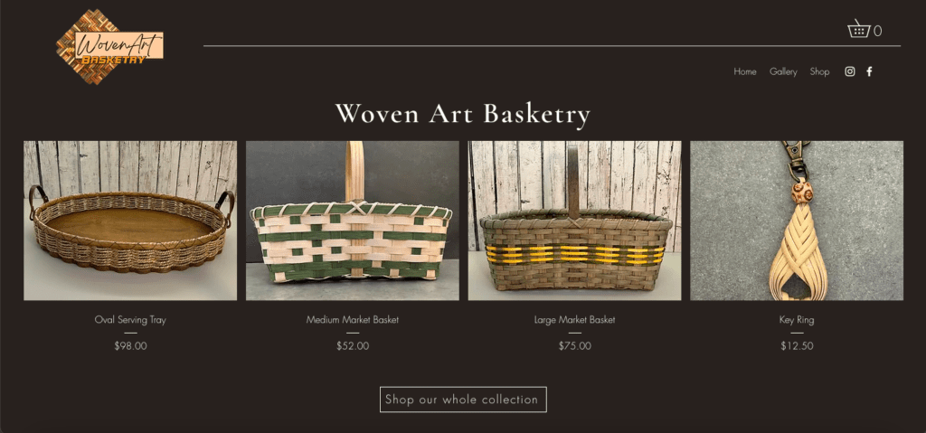 Woven art Basketry